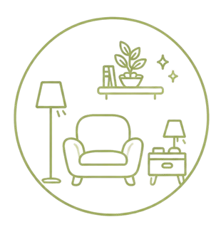 Von der Natur inspirierte Innenraumgestaltung